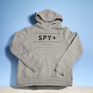 SPY Light Gray Men's Hoodie size small